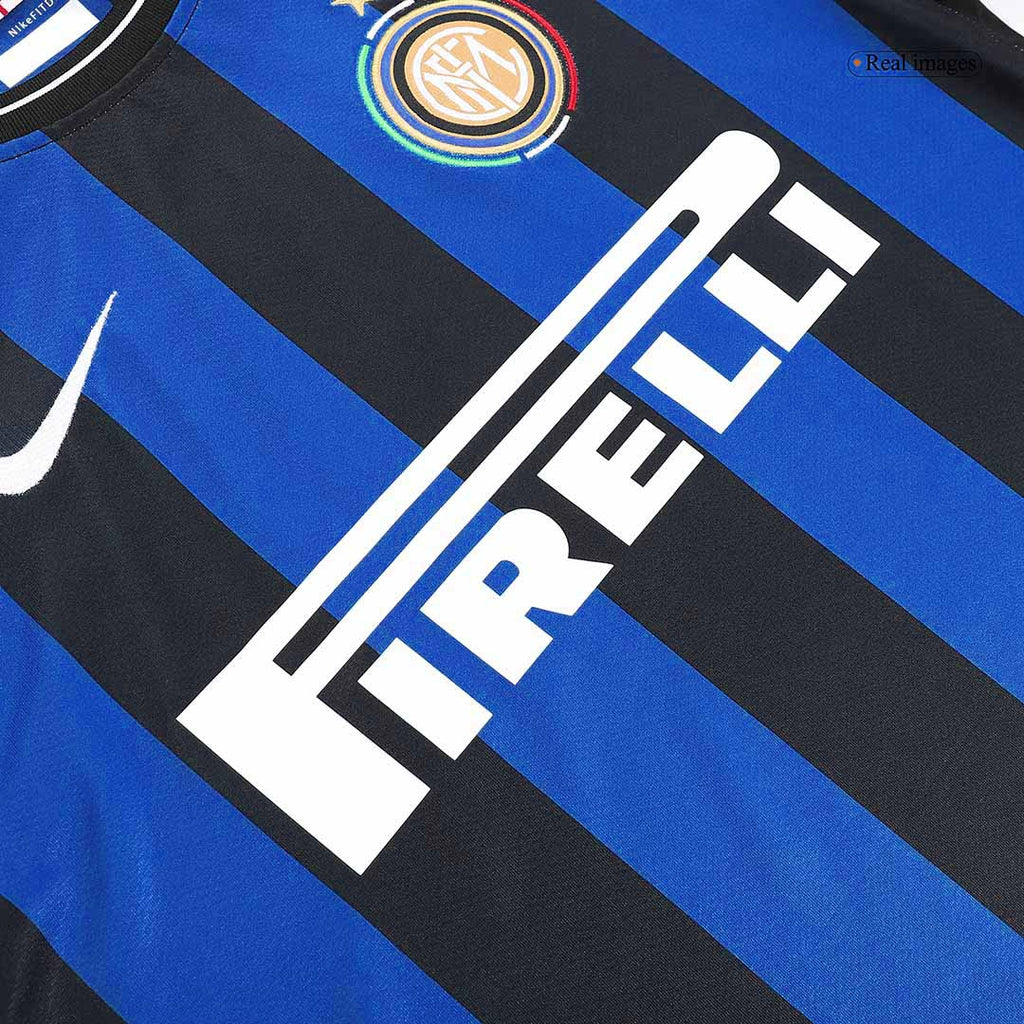 Retro 2009/10 Inter Milan Home Football Shirt