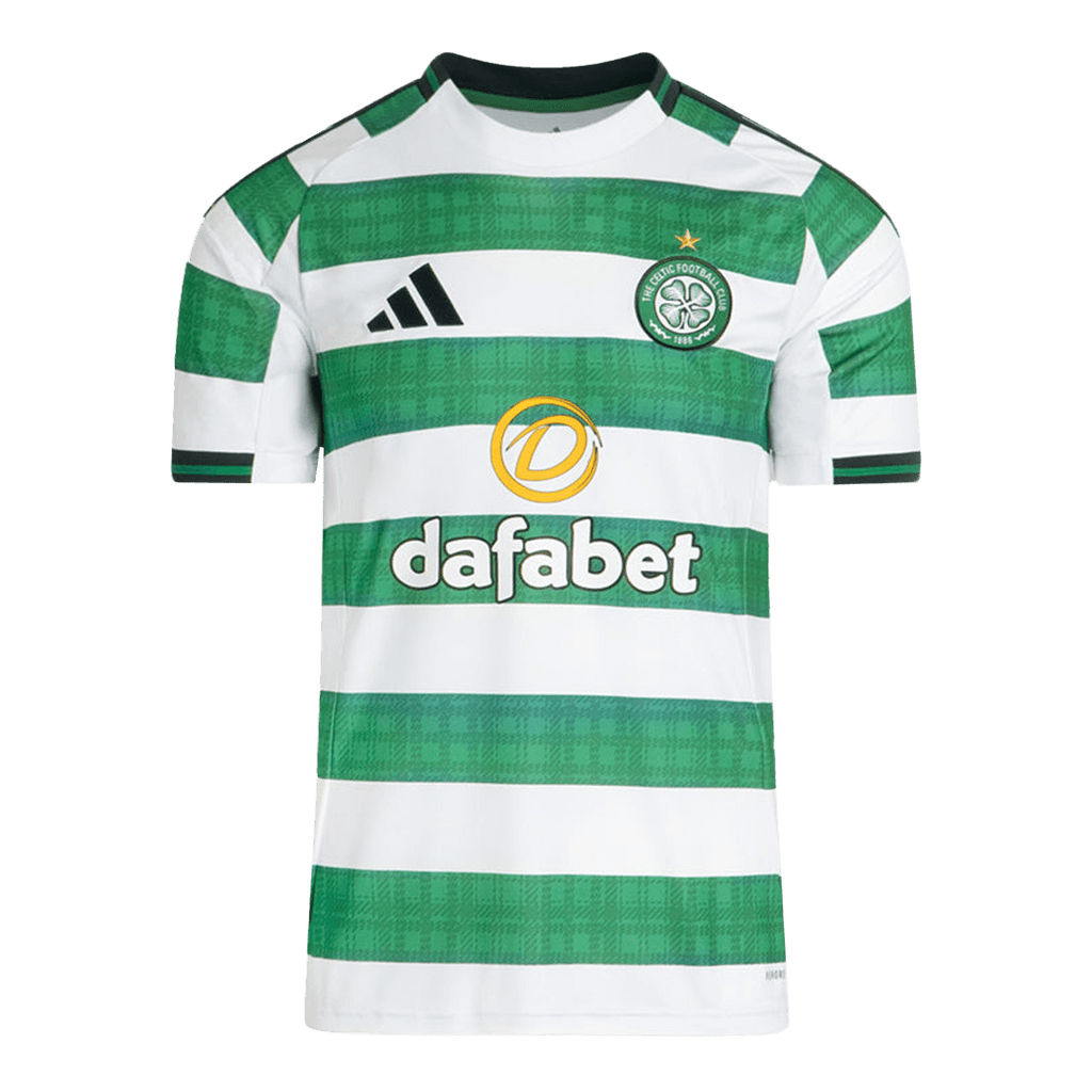 Celtic Home Football Shirt 2025/26 Green&White