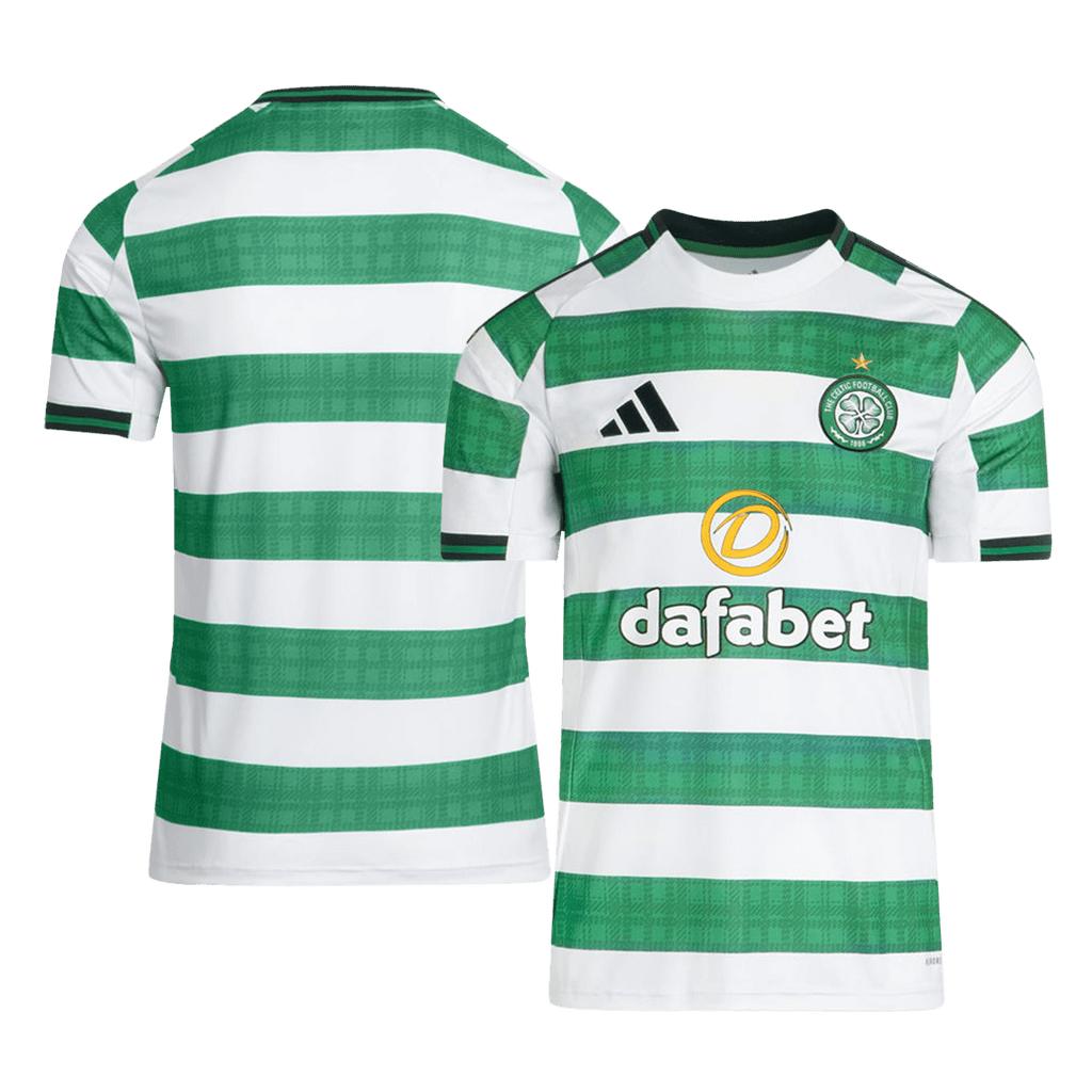 Celtic Home Football Shirt 2025/26 Green&White