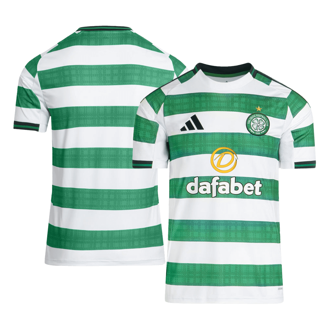 Celtic Home Football Shirt 2025/26 Green&White