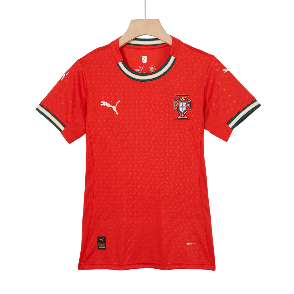Women's Portugal Home Football Shirt 2025