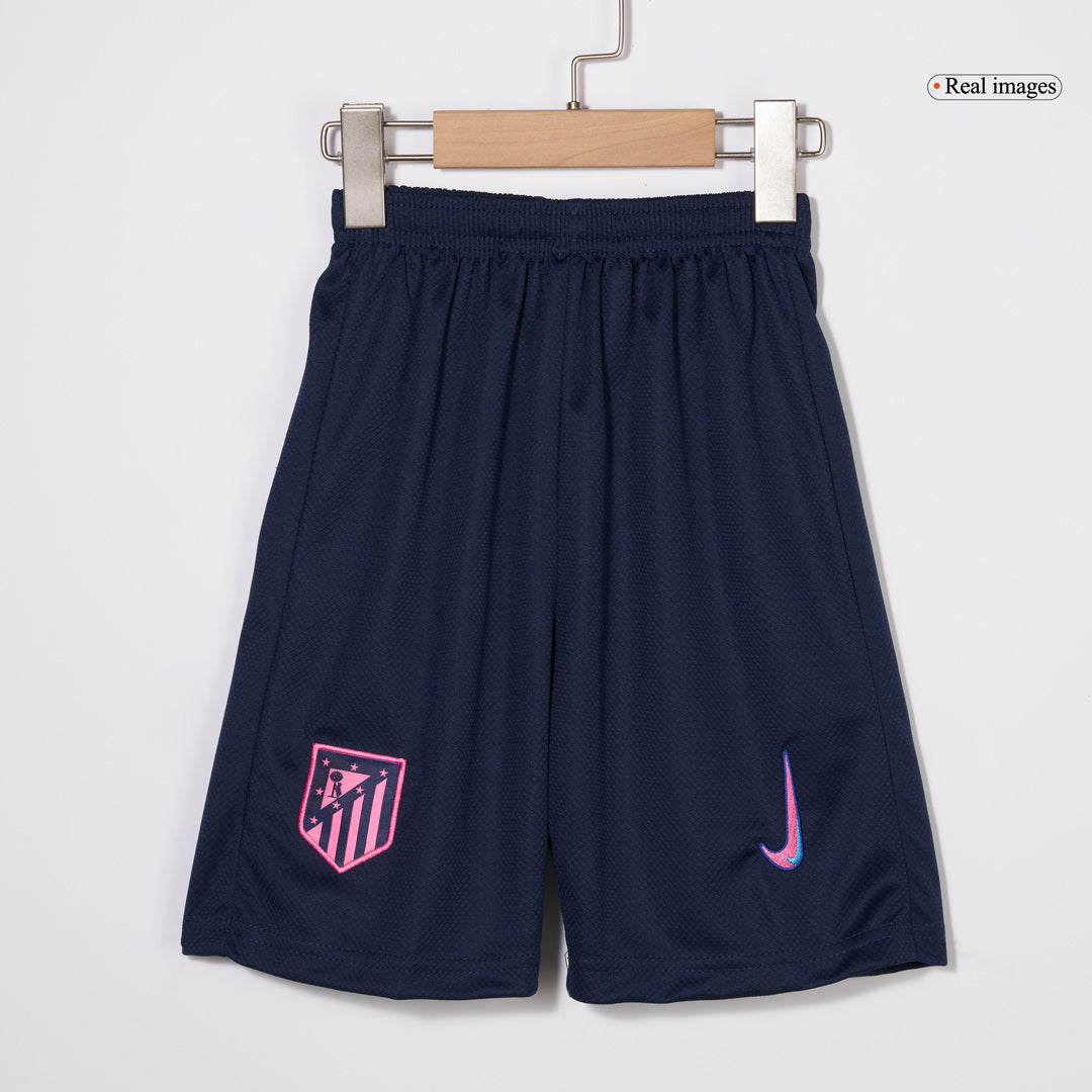 Kid's Atletico Madrid Third Away Football Shirt Kit(Jersey+Shorts) 2024/25