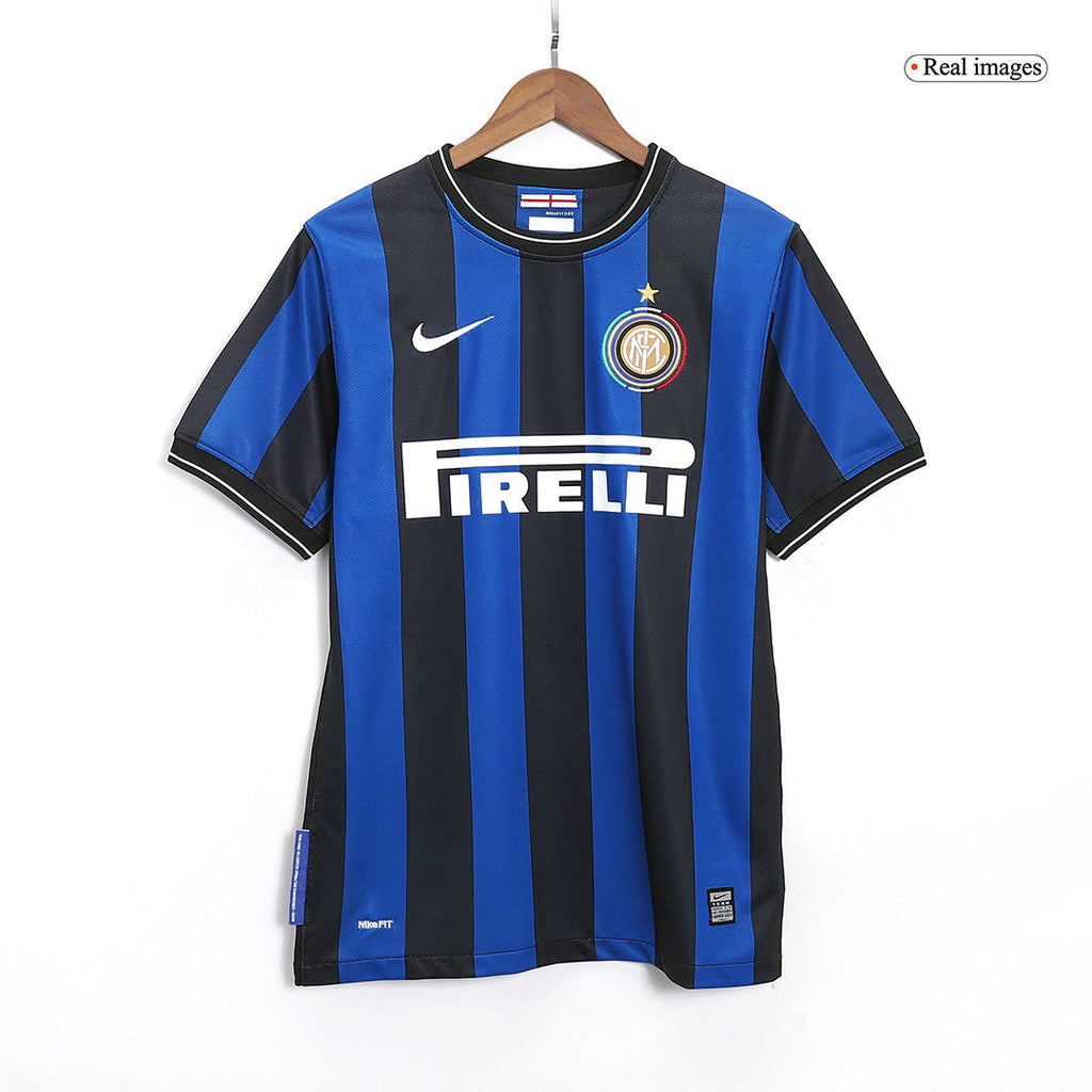 Retro 2009/10 Inter Milan Home Football Shirt