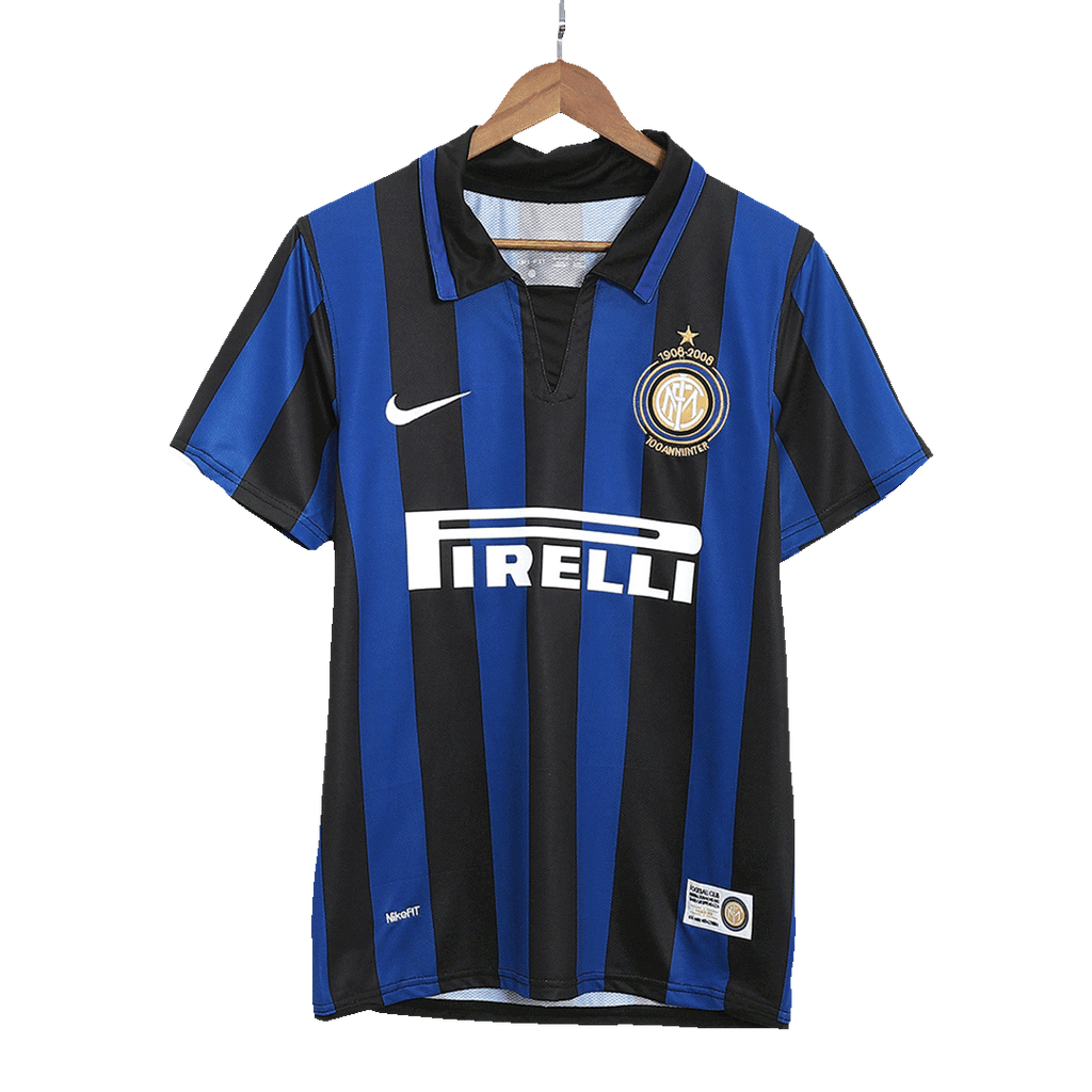 Retro 2007/08 Inter Milan Home Football Shirt
