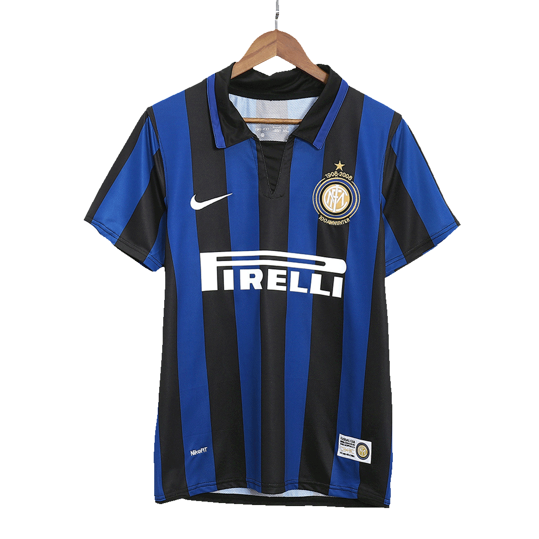 Retro 2007/08 Inter Milan Home Football Shirt