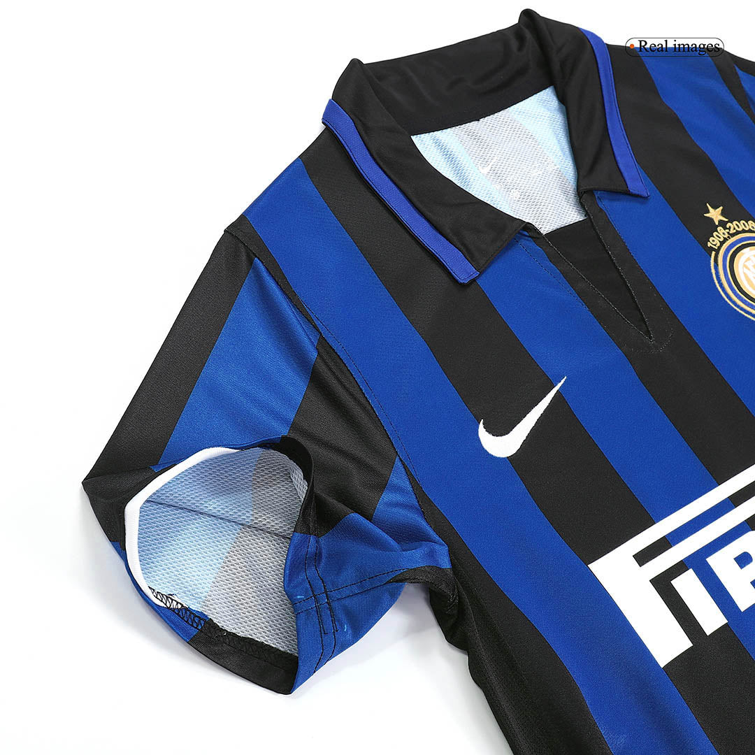 Retro 2007/08 Inter Milan Home Football Shirt