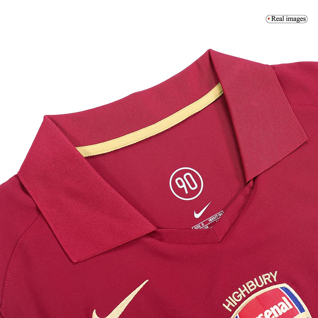 Retro HENRY #14 2005/06 Arsenal Home Football Shirt
