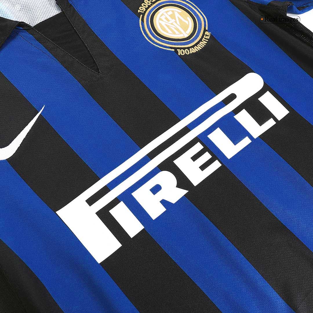 Retro 2007/08 Inter Milan Home Football Shirt