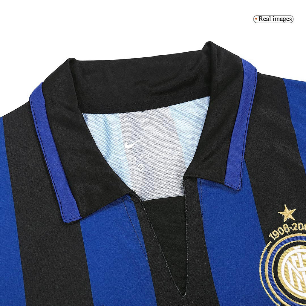 Retro 2007/08 Inter Milan Home Football Shirt