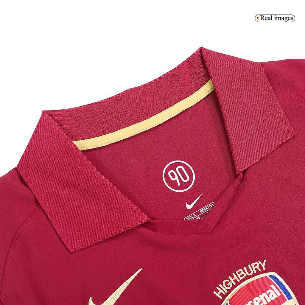 Retro 2005/06 Arsenal Home Football Shirt
