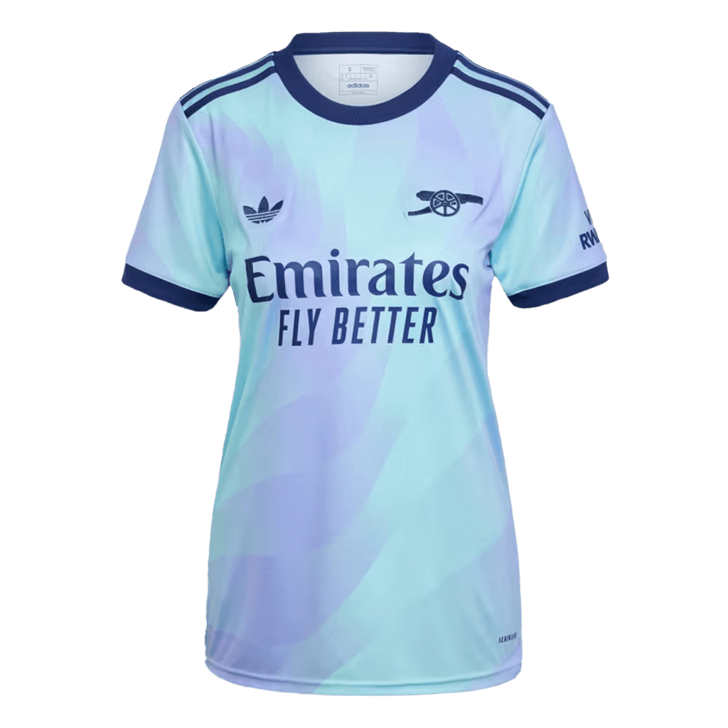 Women's Arsenal Third Away Football Shirt Shirt 2024/25