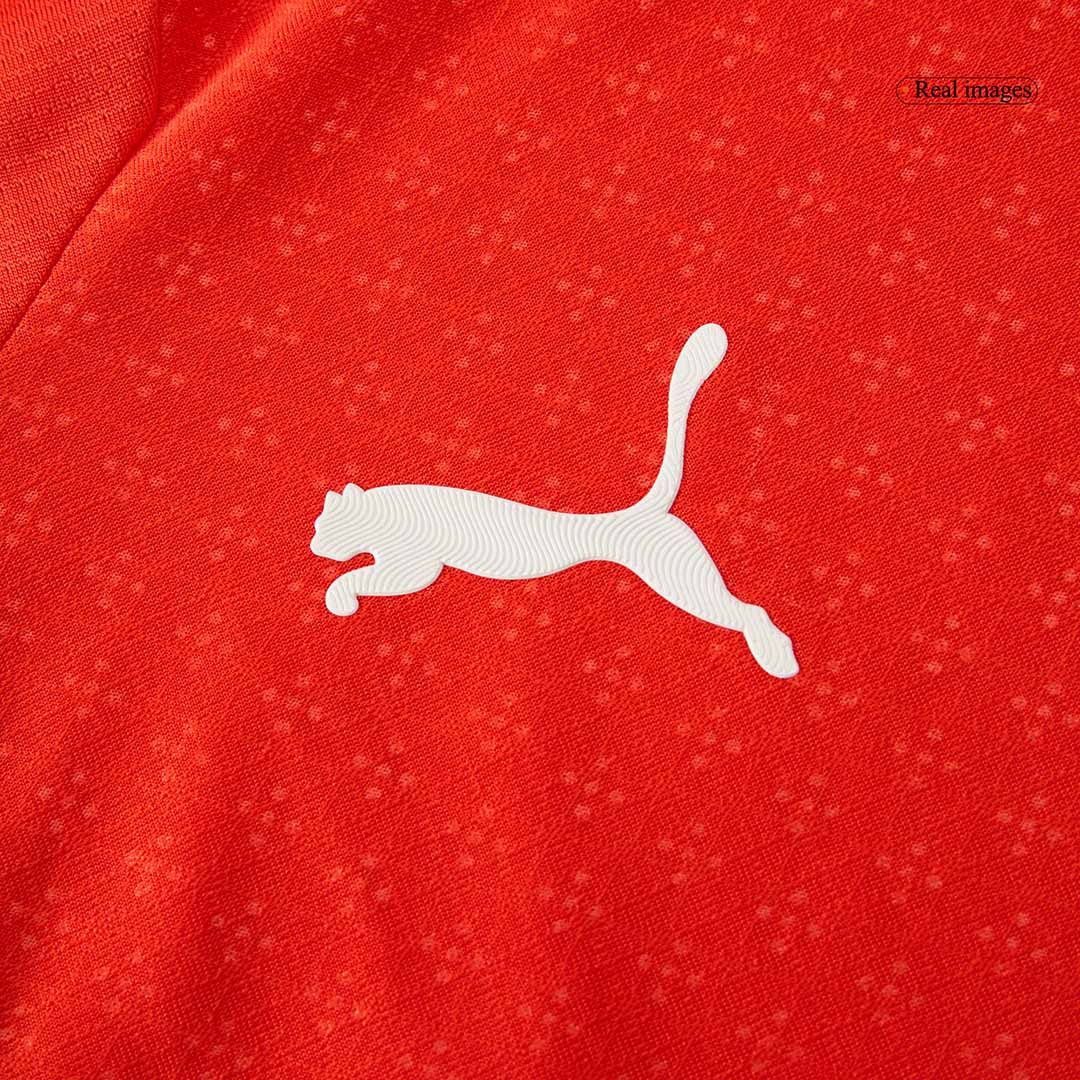 Player Version Portugal Home Football Shirt 2025 Red