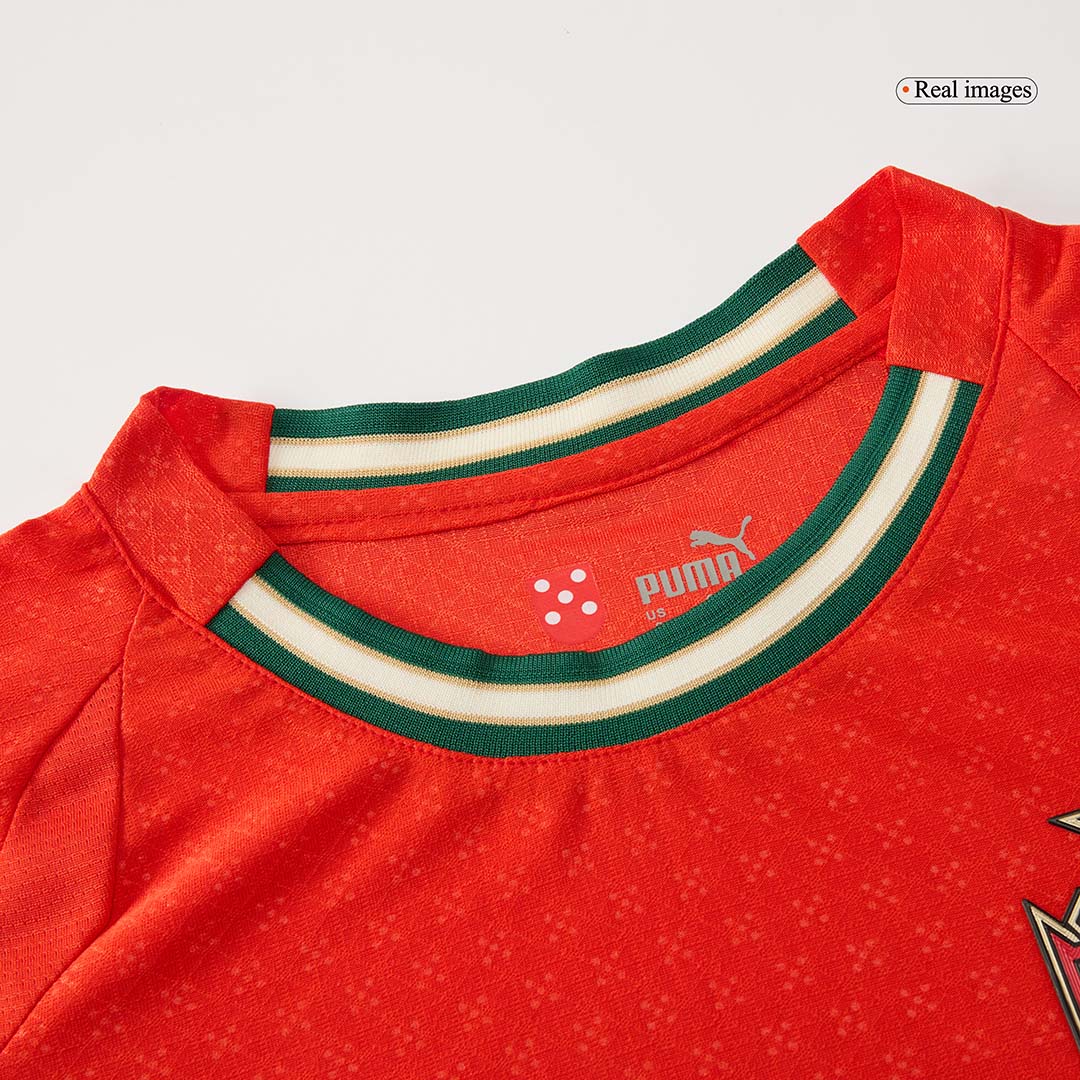 Player Version Portugal Home Football Shirt 2025 Red