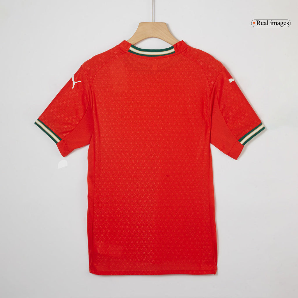 Player Version Portugal Home Football Shirt 2025 Red