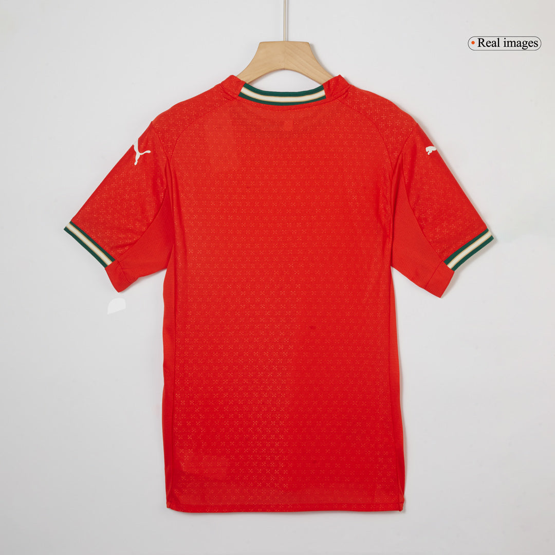 Player Version Portugal Home Football Shirt 2025 Red