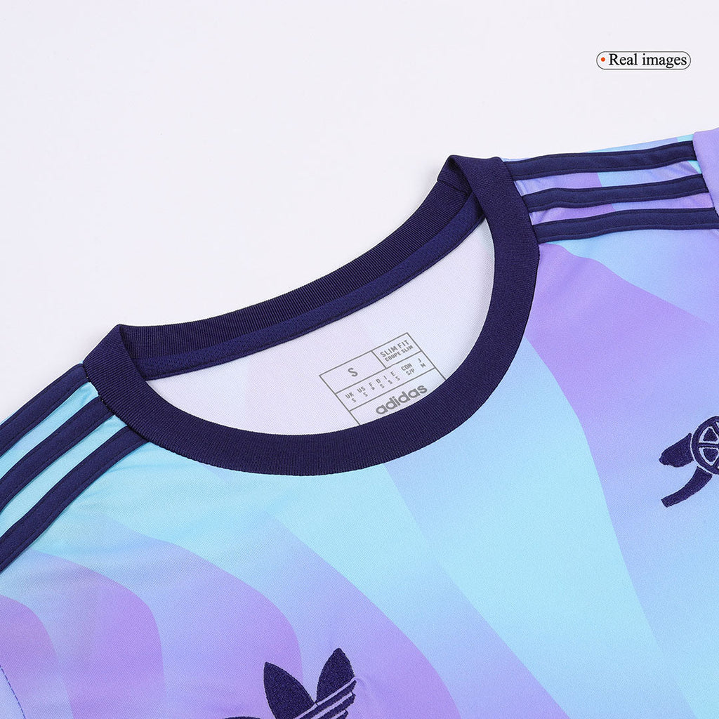 Women's Arsenal Third Away Football Shirt Shirt 2024/25