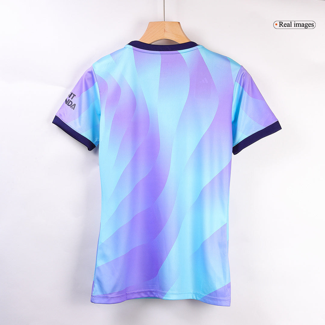 Women's Arsenal Third Away Football Shirt Shirt 2024/25
