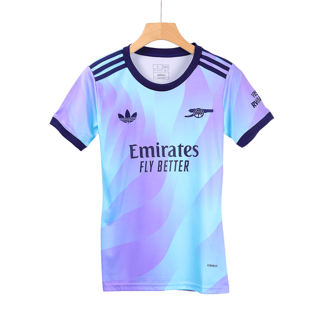 Women's Arsenal Third Away Football Shirt Shirt 2024/25
