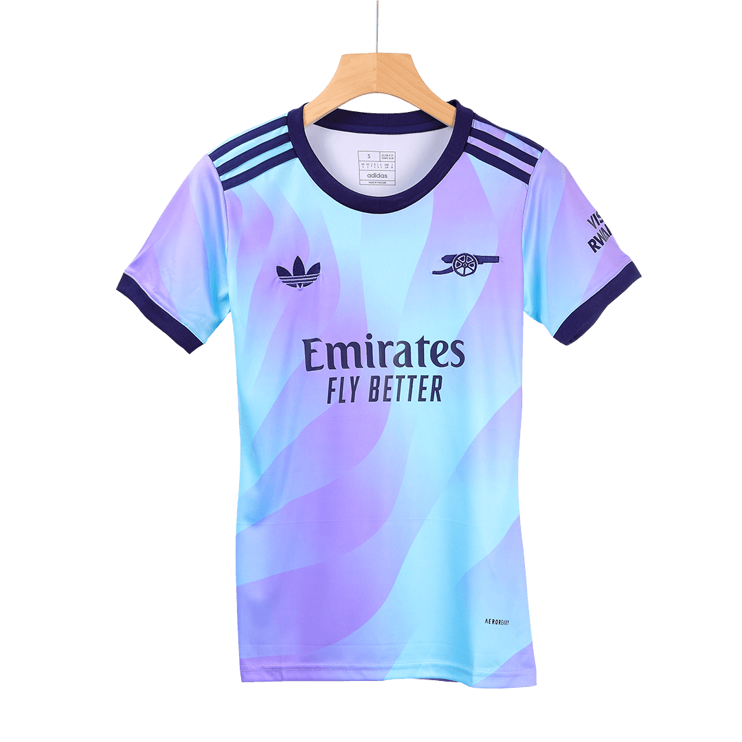 Women's Arsenal Third Away Football Shirt Shirt 2024/25