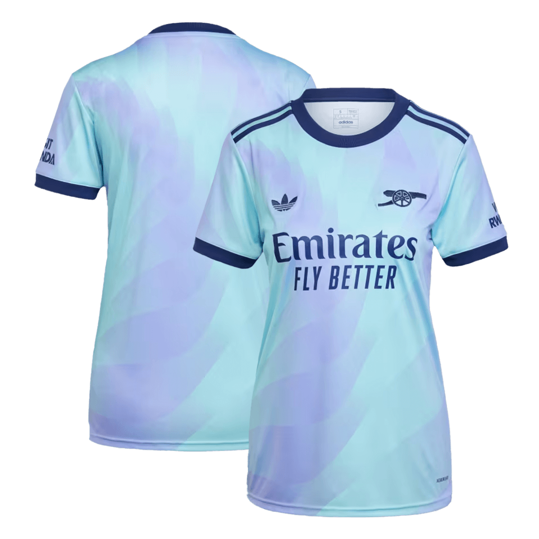 Women's Arsenal Third Away Football Shirt Shirt 2024/25