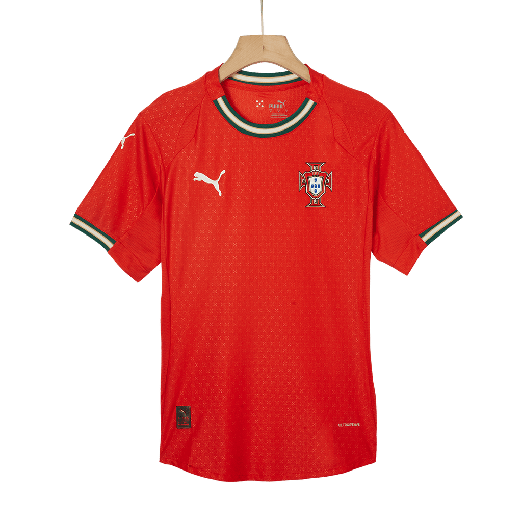 Player Version Portugal Home Football Shirt 2025 Red