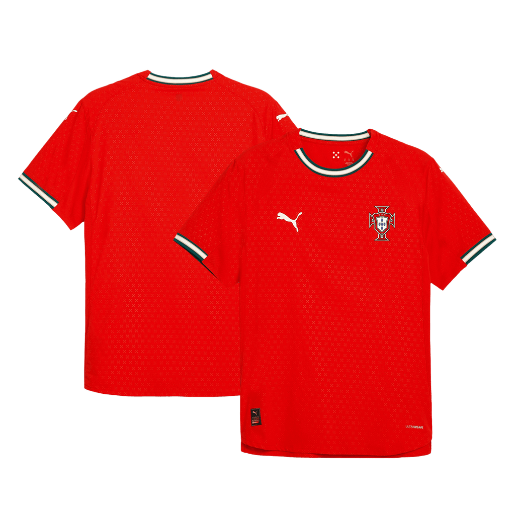 Player Version Portugal Home Football Shirt 2025 Red