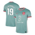J.ALVAREZ #19 Atletico Madrid Away Football Shirt 2024/25