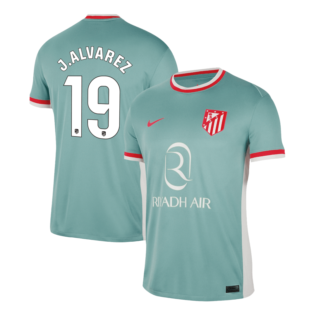 J.ALVAREZ #19 Atletico Madrid Away Football Shirt 2024/25