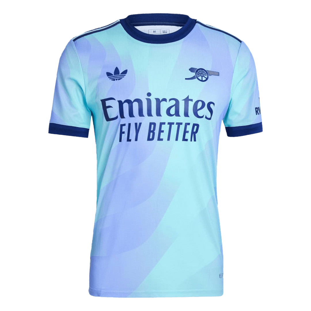 Player Version ØDEGAARD #8 Arsenal Third Away Football Shirt 2024/25