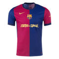Player Version Barcelona X Travis Scott Home Football Shirt 2024/25 Red&Blue