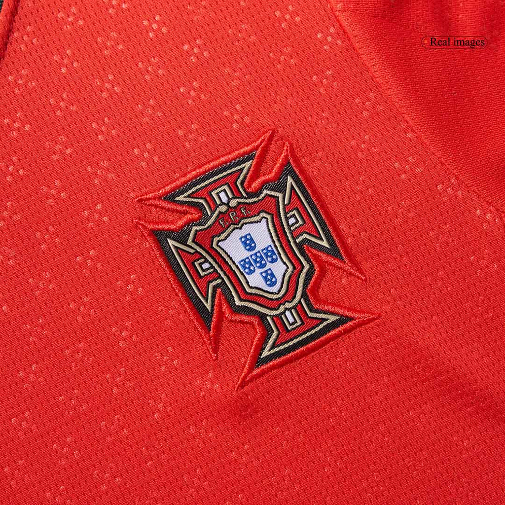 Kid's Portugal Home Football Shirt Kit(Jersey+Shorts) 2025 Red