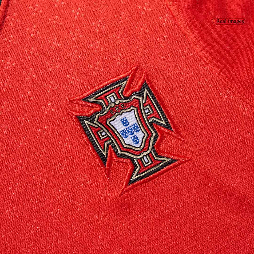 Kid's Portugal Home Football Shirt Kit(Jersey+Shorts) 2025 Red