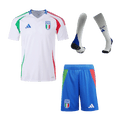 Italy Away Football Shirt Kit(Jersey+Shorts+Socks) Euro 2024