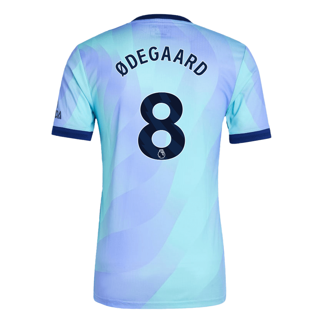 Player Version ØDEGAARD #8 Arsenal Third Away Football Shirt 2024/25