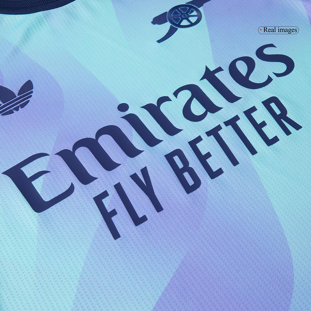 Player Version ØDEGAARD #8 Arsenal Third Away Football Shirt 2024/25