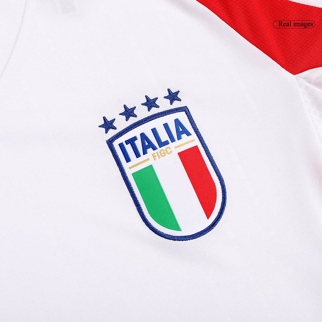 Italy Away Football Shirt Kit(Jersey+Shorts+Socks) Euro 2024