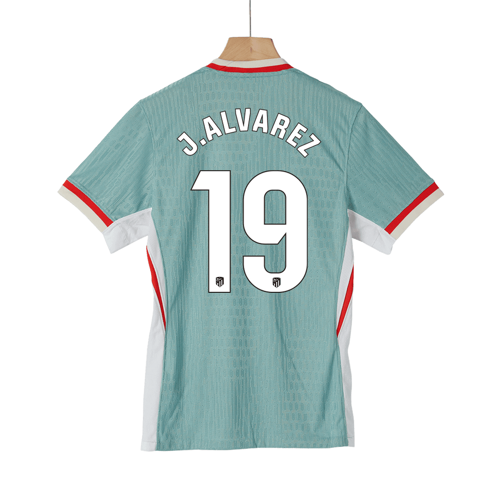 Player Version J.ALVAREZ #19 Atletico Madrid Away Football Shirt 2024/25