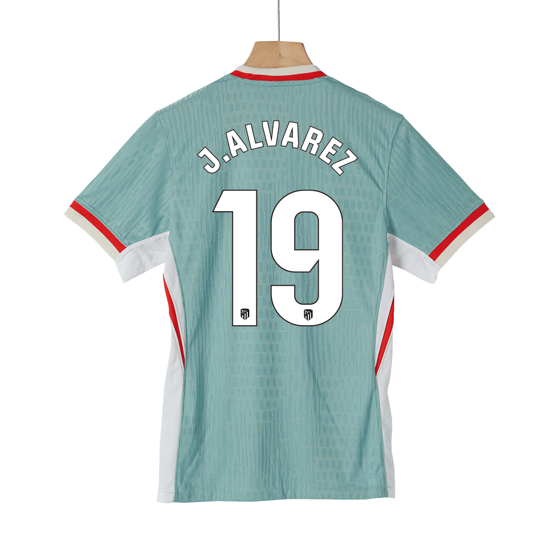 Player Version J.ALVAREZ #19 Atletico Madrid Away Football Shirt 2024/25