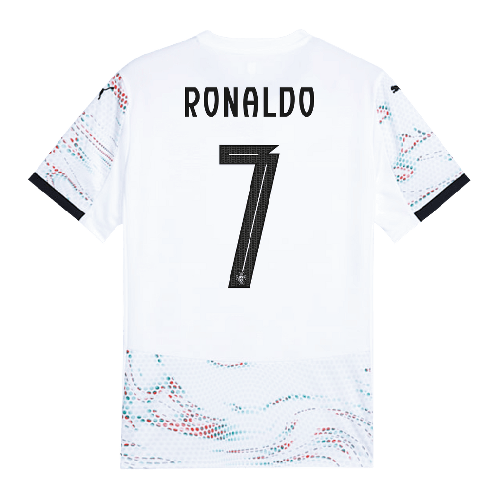 RONALDO #7 Portugal Away Football Shirt 2025