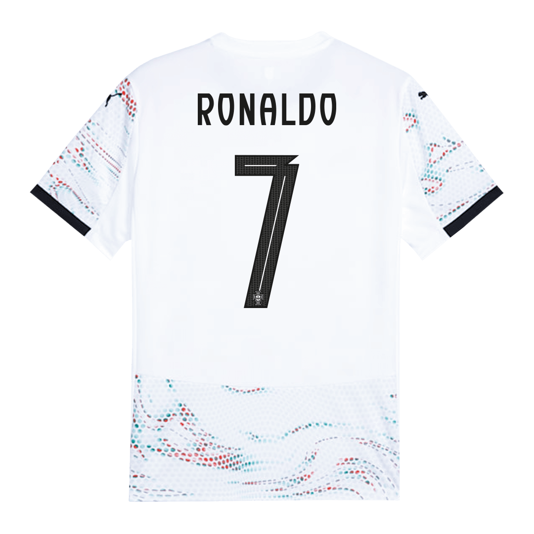 RONALDO #7 Portugal Away Football Shirt 2025