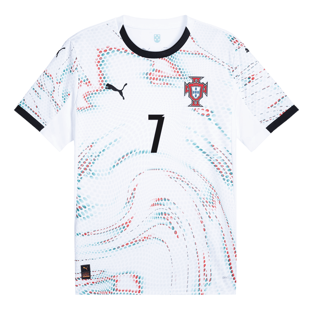 RONALDO #7 Portugal Away Football Shirt 2025