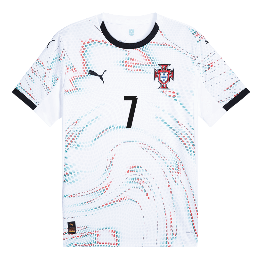 RONALDO #7 Portugal Away Football Shirt 2025