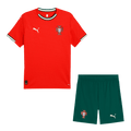 Portugal Home Football Shirt Kit(Jersey+Shorts) 2025