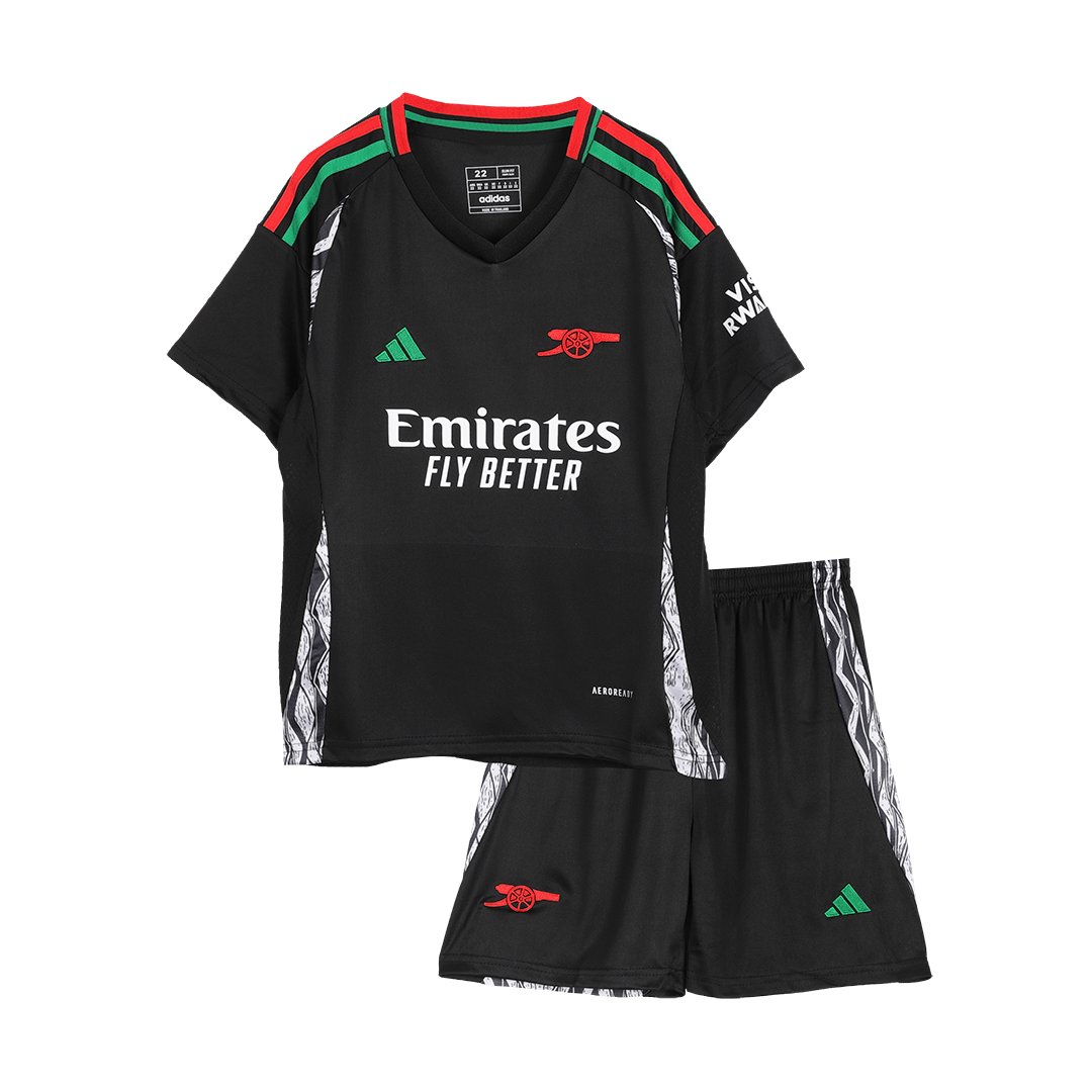 Kid's Arsenal Away Football Shirt Kit(Shirt+Shorts) 2024/25