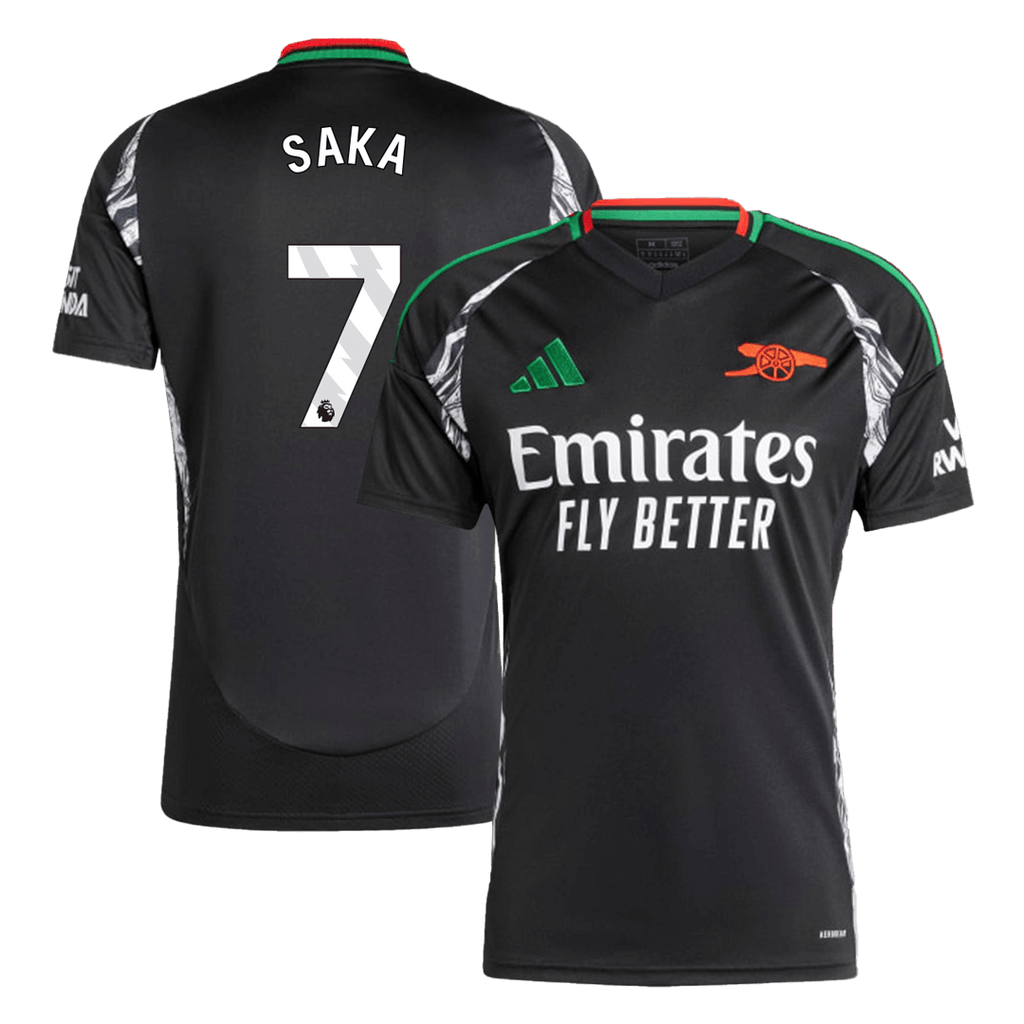 SAKA #7 Arsenal Away Football Shirt 2024/25