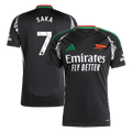 SAKA #7 Arsenal Away Football Shirt 2024/25