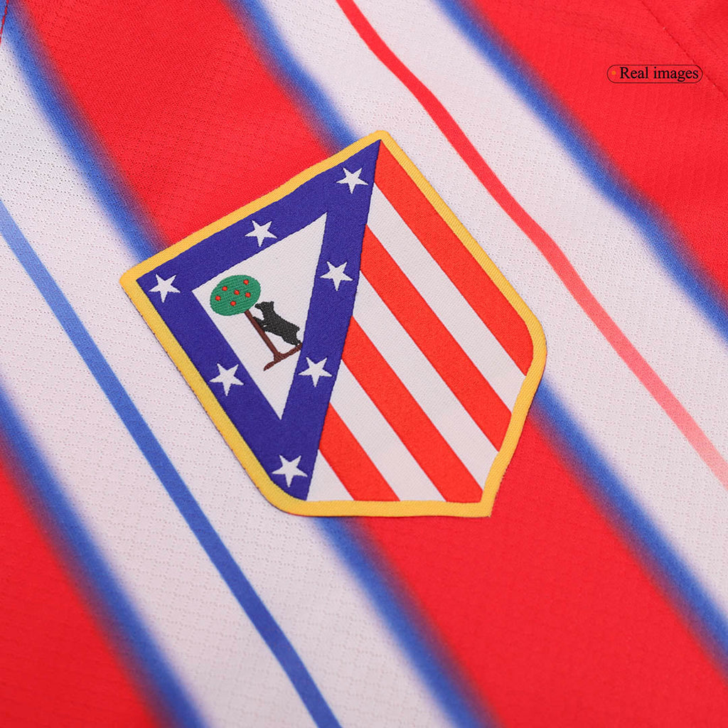 J.ALVAREZ #19 Atletico Madrid Home Football Shirt 2024/25