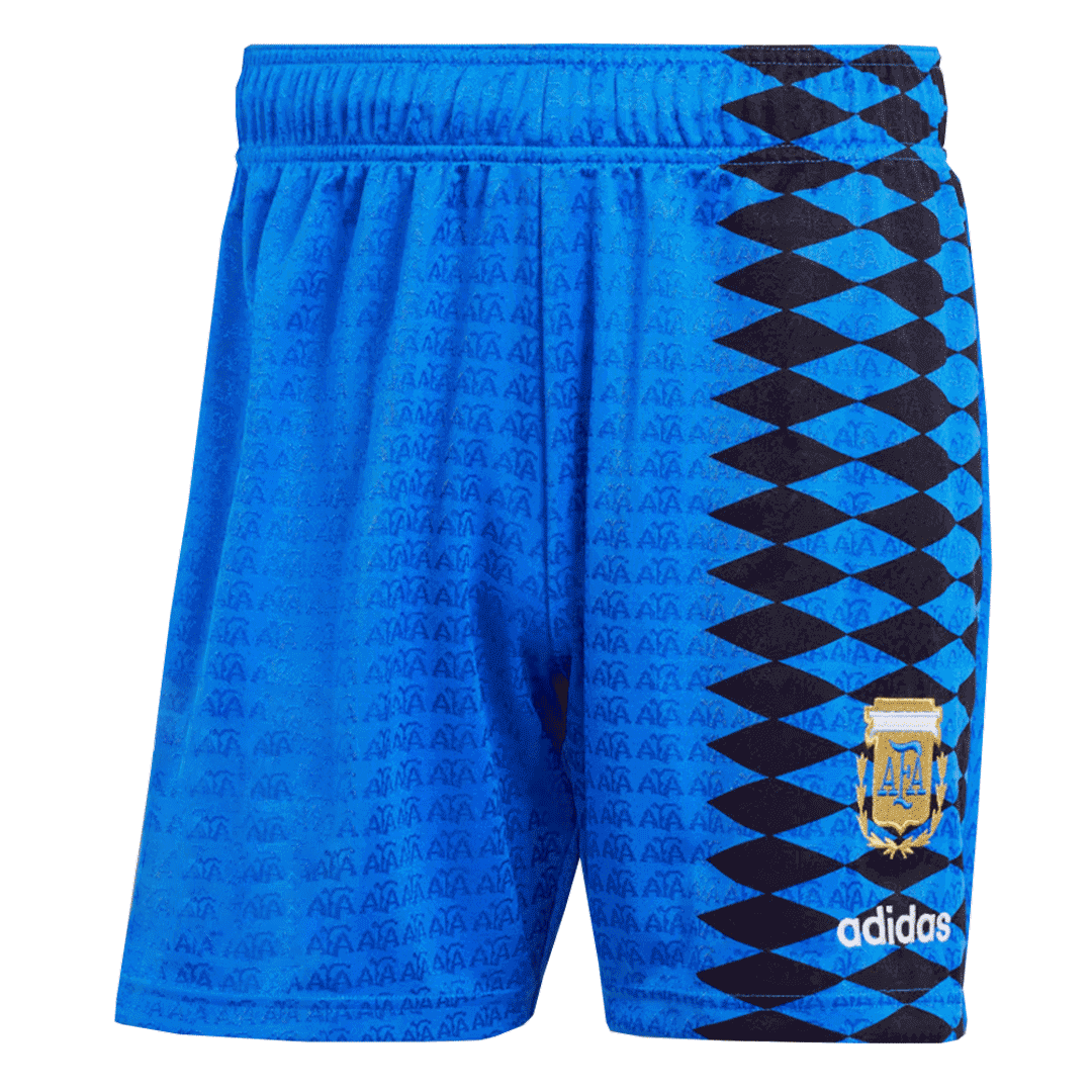 Retro Argentina Away Football Shorts 1994