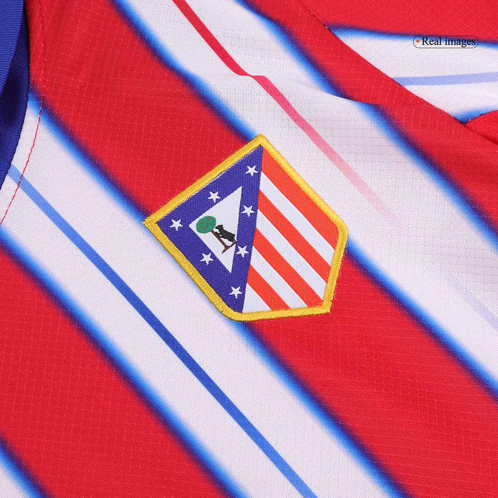 Kid's Atletico Madrid Home Football Shirt Kit(Jersey+Shorts) 2024/25