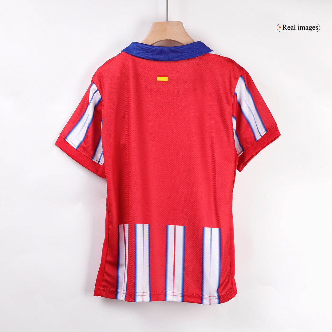 Kid's Atletico Madrid Home Football Shirt Kit(Jersey+Shorts) 2024/25